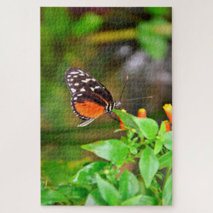 Gemäldete Lady Butterfly. Puzzle
