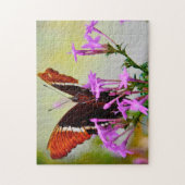 Gemäldete Lady Butterfly. Puzzle (Vertikal)