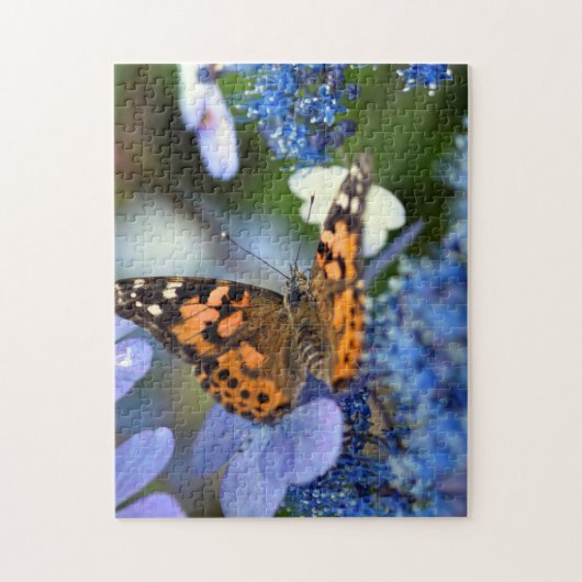 Gemäldete Lady Butterfly-Puzzle Puzzle (Vertikal)