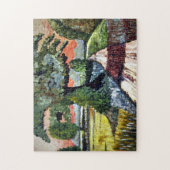 Gemäldete Landschaft Jigsaw Puzzle (Vertikal)