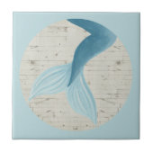 Gemäldete Meerjungensammlung Fliese (Vorderseite)