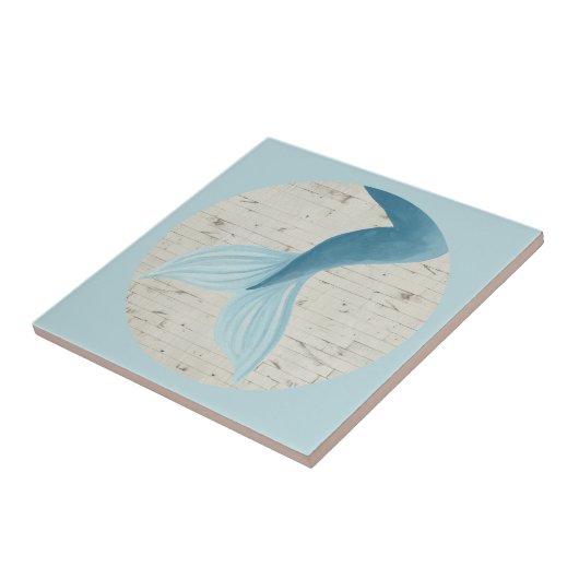 Gemäldete Meerjungensammlung Fliese (Seite)