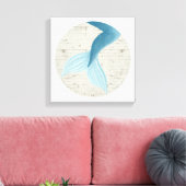 Gemäldete Meerjungensammlung Leinwanddruck (Insitu (Wohnzimmer))