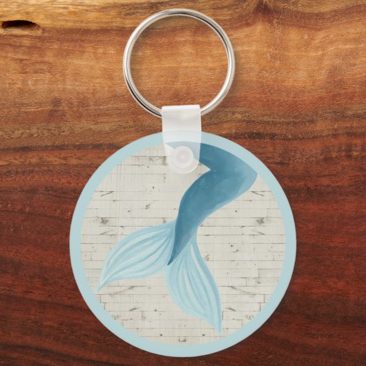 Gemäldete Meerjungensammlung Schlüsselanhänger (Vorderseite)