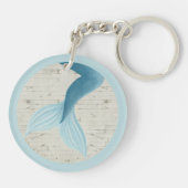 Gemäldete Meerjungensammlung Schlüsselanhänger (Rückseite)