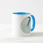 Gemäldete Meerjungensammlung Tasse (VorderseiteRechts)