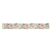 Gemäldete Rose Garten Clear Image Ribbon Satinband (Vorderseite)