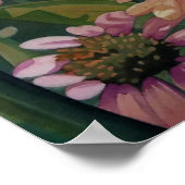 Gemäldete Schmetterlingskonzerne Art 18x24 Poster (Ecke)