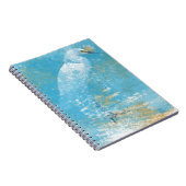 Gemäldete Schneedecke | Spiralbuch Notizblock (Rechte Seite)