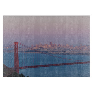 Gemäldete Stadt Schneidebrett