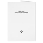 Gemäldete Vogelgrippe Geburtstagskarte (Hinten)