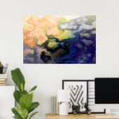 Gemäldetes Glück Thunderegg drucken Poster (Heimbüro)