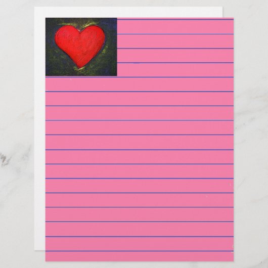 Gemäldetes Herz (Vorne/Hinten)