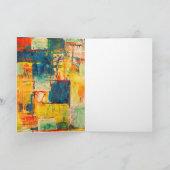 Gemäldetes Herz, Erntedank Karte (Innenseite)