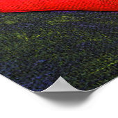 Gemäldetes Herz-Poster Poster (Ecke)