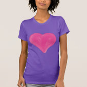Gemäldetes Herz T-Shirt (Vorderseite)