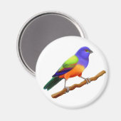 Gemäldetes Jagdmagnet Magnet (Vorderseite/Rückseite)