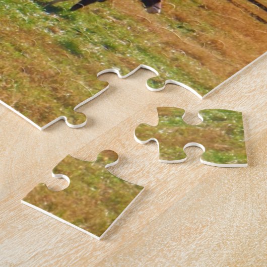 Gemäldetes Pferd in der Ferne Puzzle (Seite)