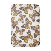 Gemäldetes Schmetterlingsmuster Badematte (Vorderseite Vertikal)