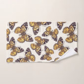 Gemäldetes Schmetterlingsmuster Badhandtuch Set (Handtuch)