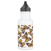 Gemäldetes Schmetterlingsmuster Edelstahlflasche (Rechts)