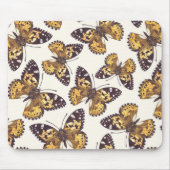 Gemäldetes Schmetterlingsmuster Mousepad (Vorne)