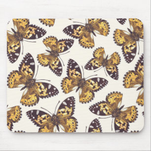 Gemäldetes Schmetterlingsmuster Mousepad