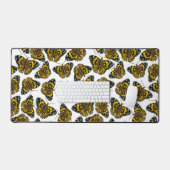 Gemäldetes Schmetterlingsmuster Schreibtischunterlage (Tastatur & Maus)