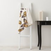 Gemäldetes Schmetterlingsmuster Sherpadecke (Beispiel)