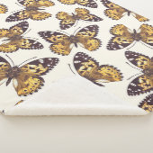 Gemäldetes Schmetterlingsmuster Sherpadecke (3/4)