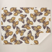 Gemäldetes Schmetterlingsmuster Sherpadecke (Vorderseite (Horizontal))