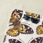 Gemäldetes Schmetterlingsmuster Strandtuch (Beispiel)