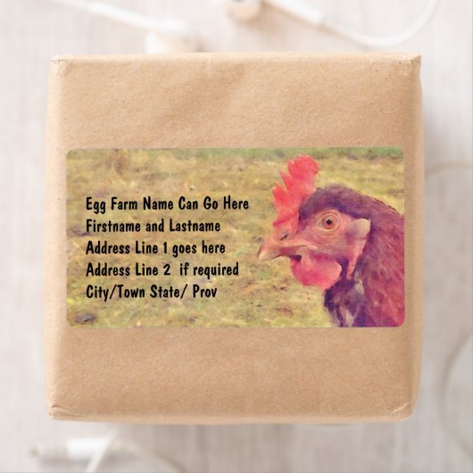 Gemalt Little Red Hen (Insitu)