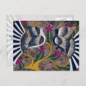 Gemalt mexikanisches Design, Cuernavaca, Mexiko Postkarte (Vorne/Hinten)