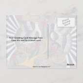 Gemalt mexikanisches Design, Cuernavaca, Mexiko Postkarte (Rückseite)