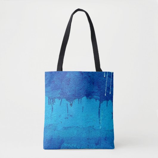 Gemalt strukturiert und dekorativ abstrakt, Archit Tasche (Vorderseite)