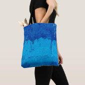 Gemalt strukturiert und dekorativ abstrakt, Archit Tasche (Von Nahem)