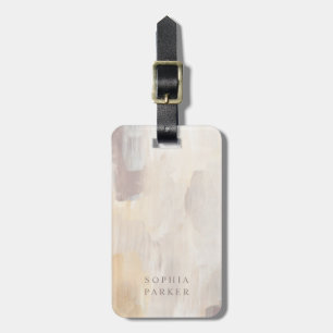 Gemalte abstrakte   elegante Minimalistische Gepäckanhänger