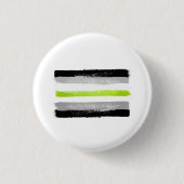 GEMALTE AGENDER-STOLZFLAGGE BUTTON (Vorderseite)