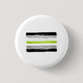 GEMALTE AGENDER-STOLZFLAGGE BUTTON (Vorderseite)