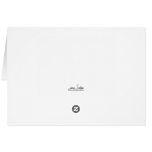 Gemalte Aquarellbaumen (Rückseite Horizontal)