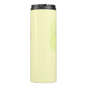 Gemalte Aquarellmohnblumen 2 Thermosbecher (Rückseite)