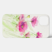 Gemalte Aquarellmohnblumen 3 Case-Mate iPhone Hülle (Rückseite (Horizontal))