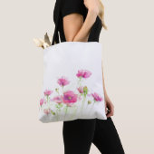 Gemalte Aquarellmohnblumen 3 Tasche (Von Nahem)