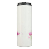 Gemalte Aquarellmohnblumen 3 Thermosbecher (Rückseite)