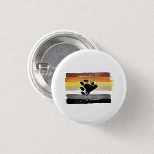 GEMALTE BÄR-STOLZFLAGGE UND SYMBOL BUTTON