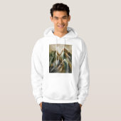 Gemalte Berge Hoodie (Vorne ganz)