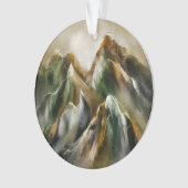 Gemalte Berge Ornament (Vorderseite)