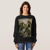 Gemalte Berge Sweatshirt (Vorne ganz)