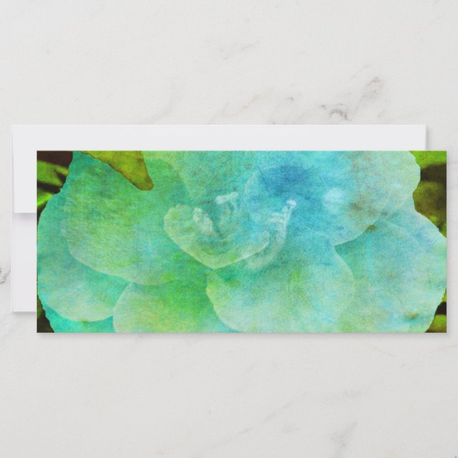 Gemalte Blume von Shirley Taylor (Vorderseite)